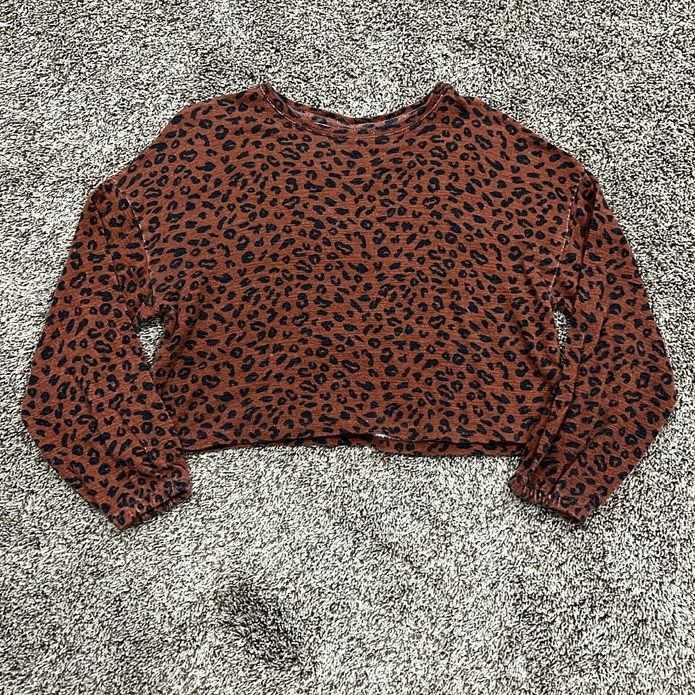 Girls cropped sweater